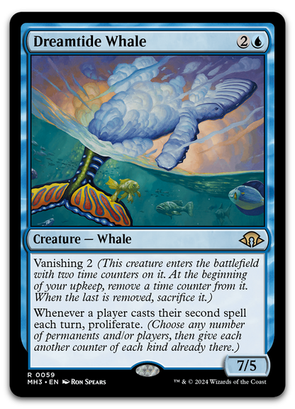 Dreamtide Whale (Modern Horizons 3)