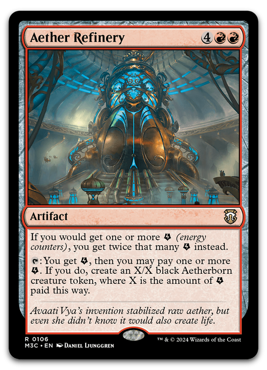 Aether Refinery (Commander: Modern Horizons 3)