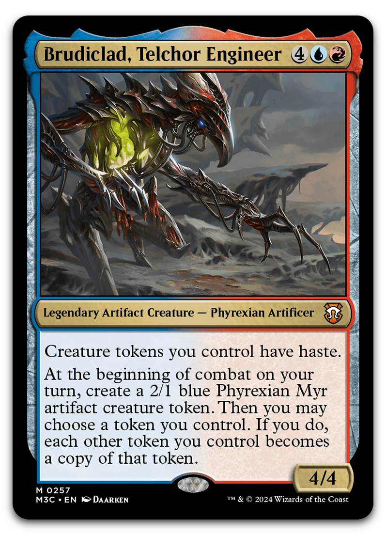 Brudiclad, Telchor Engineer (Commander: Modern Horizons 3)