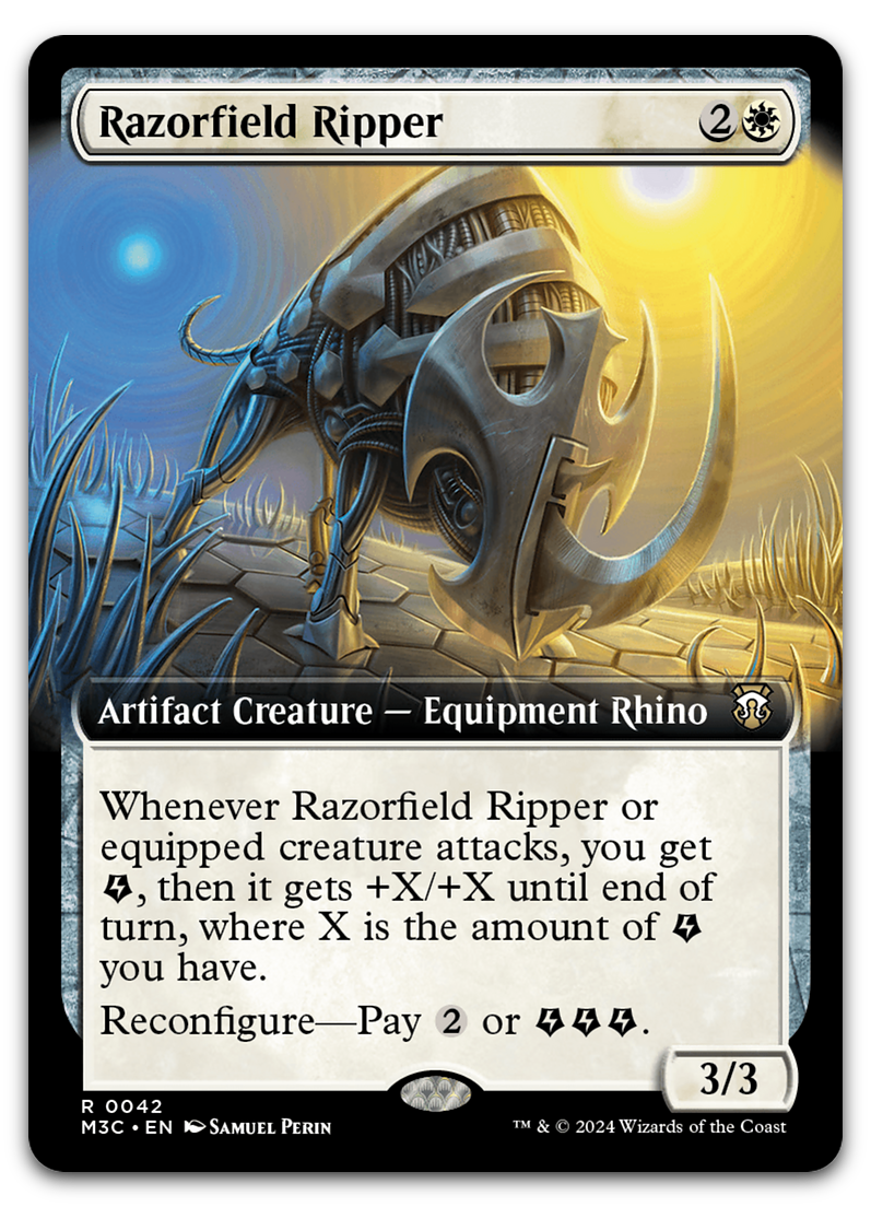 Razorfield Ripper (Extended Art) (Commander: Modern Horizons 3)