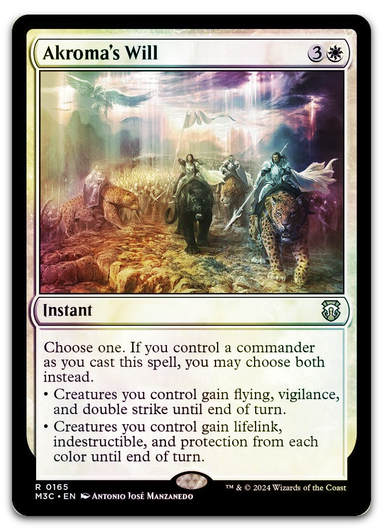 Akroma's Will (Ripple Foil) (Commander: Modern Horizons 3)