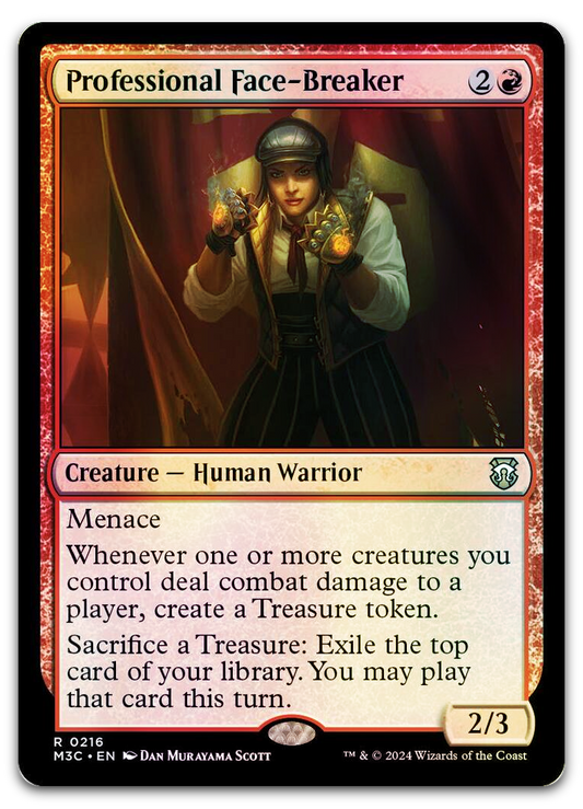 Professional Face-Breaker (Ripple Foil) (Commander: Modern Horizons 3)