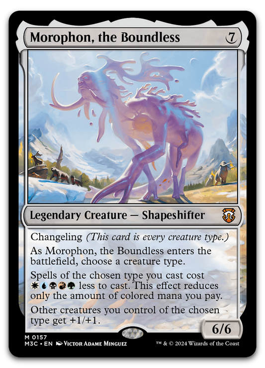 Morophon, the Boundless (Commander: Modern Horizons 3)
