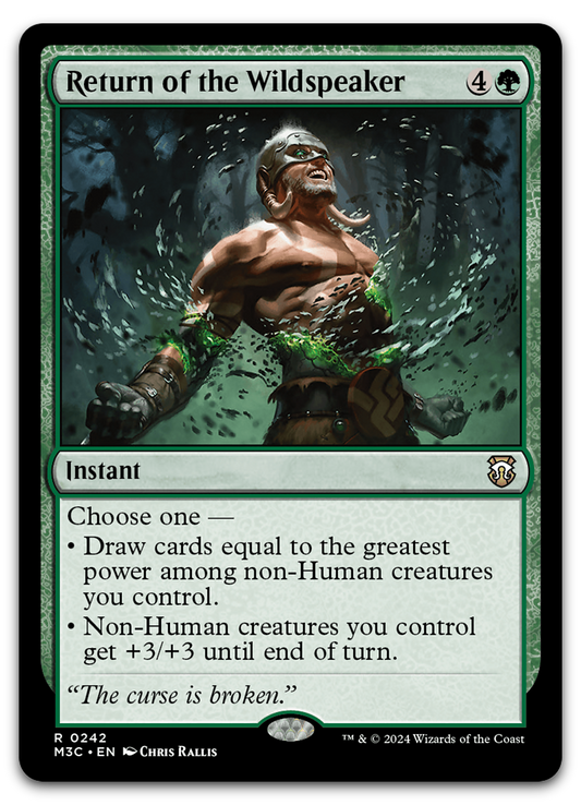 Return of the Wildspeaker (Commander: Modern Horizons 3)