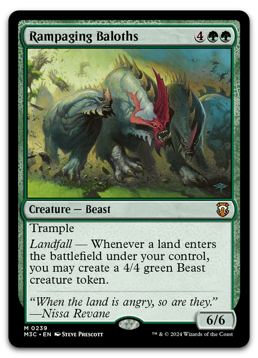 Rampaging Baloths (Commander: Modern Horizons 3)