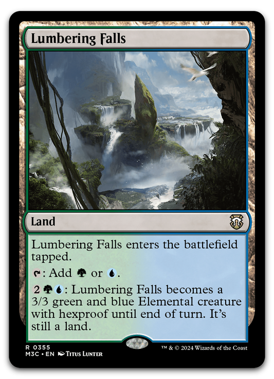 Lumbering Falls (Commander: Modern Horizons 3)