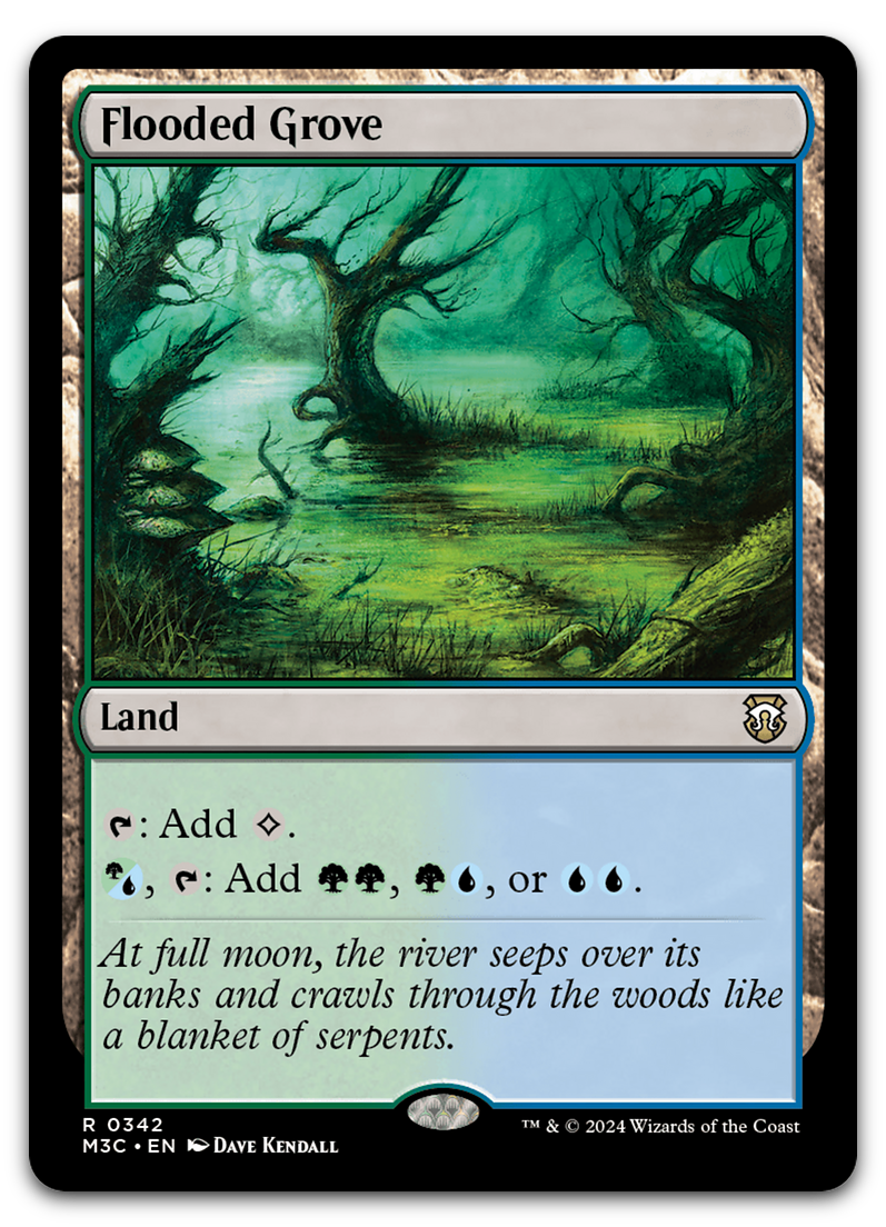 Flooded Grove (Commander: Modern Horizons 3)