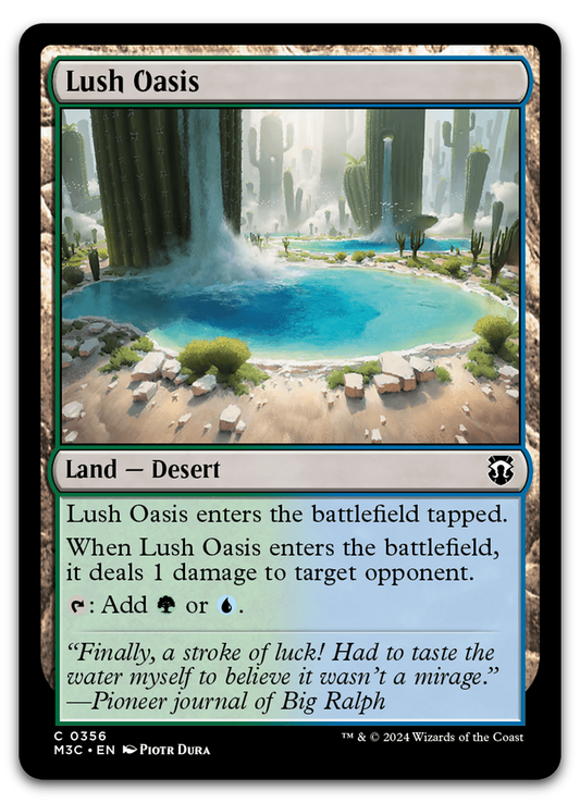Lush Oasis (Commander: Modern Horizons 3)