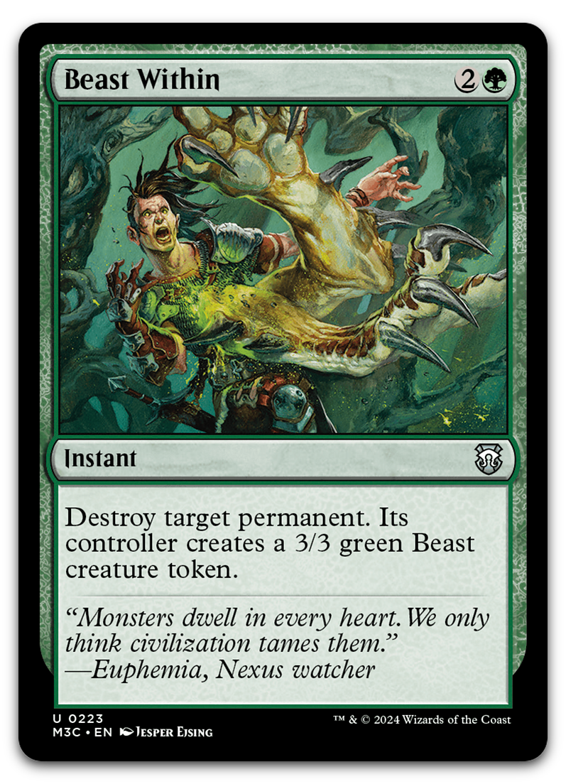 Beast Within (Commander: Modern Horizons 3)