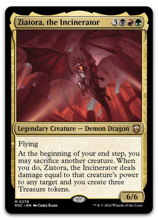 Ziatora, the Incinerator (Commander: Modern Horizons 3)