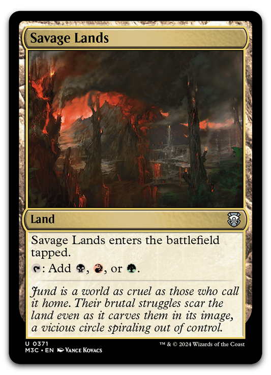 Savage Lands (Commander: Modern Horizons 3)