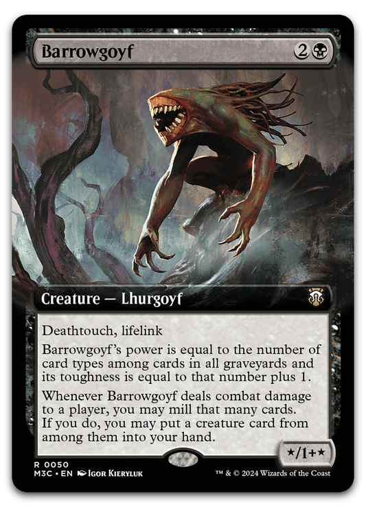 Barrowgoyf (Extended Art) (Commander: Modern Horizons 3)