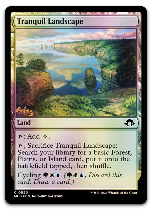 Tranquil Landscape (Ripple Foil) (Modern Horizons 3)
