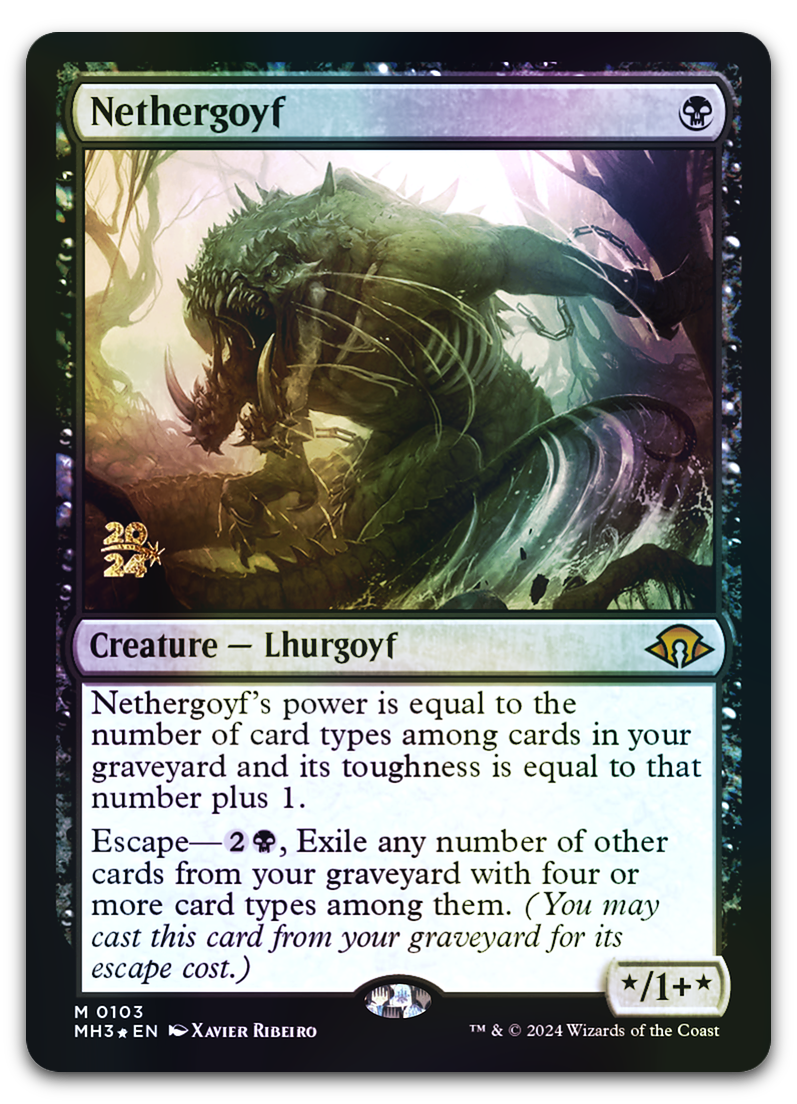 Nethergoyf (Prerelease Cards) Cardsurfer Games Nethergoyf (Prerelease Cards) Cardsurfer Games