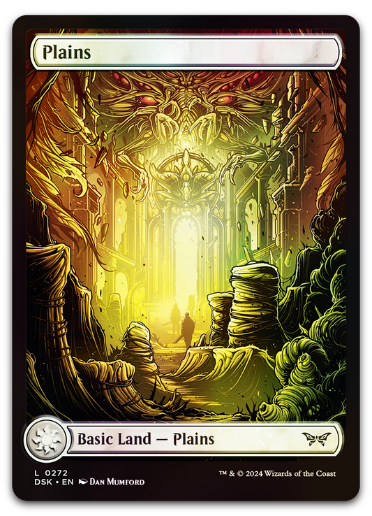 Plains (0272) - Full Art (Duskmourn: House of Horror)