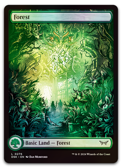 Forest (0276) - Full Art (Duskmourn: House of Horror)