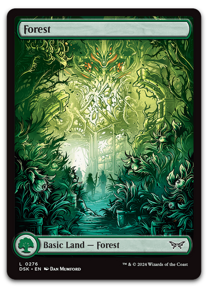 Forest (0276) - Full Art (Duskmourn: House of Horror)