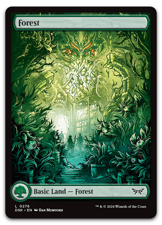 Forest (0276) - Full Art (Duskmourn: House of Horror)