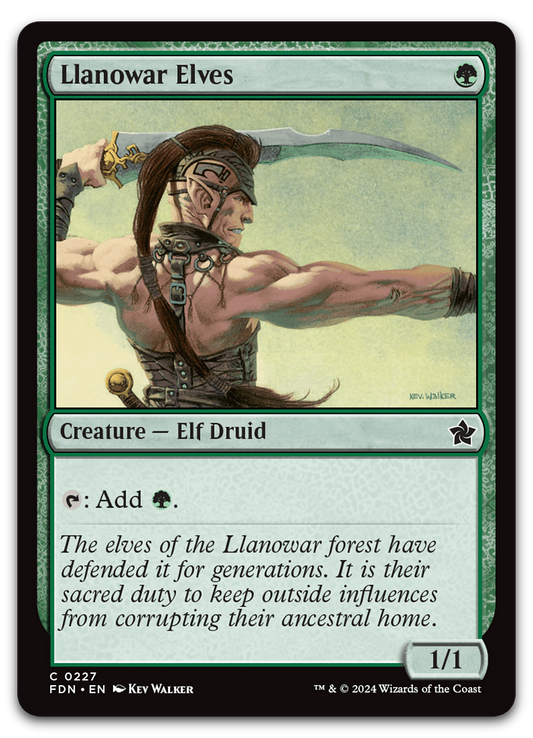 Llanowar Elves (Foundations)