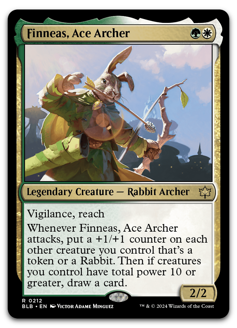 Finneas, Ace Archer (Bloomburrow)