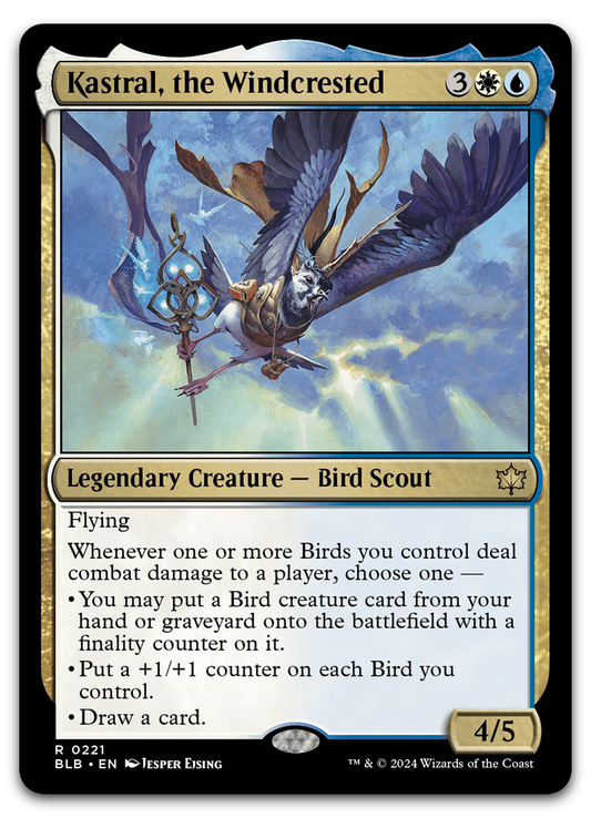 Kastral, the Windcrested (Bloomburrow)