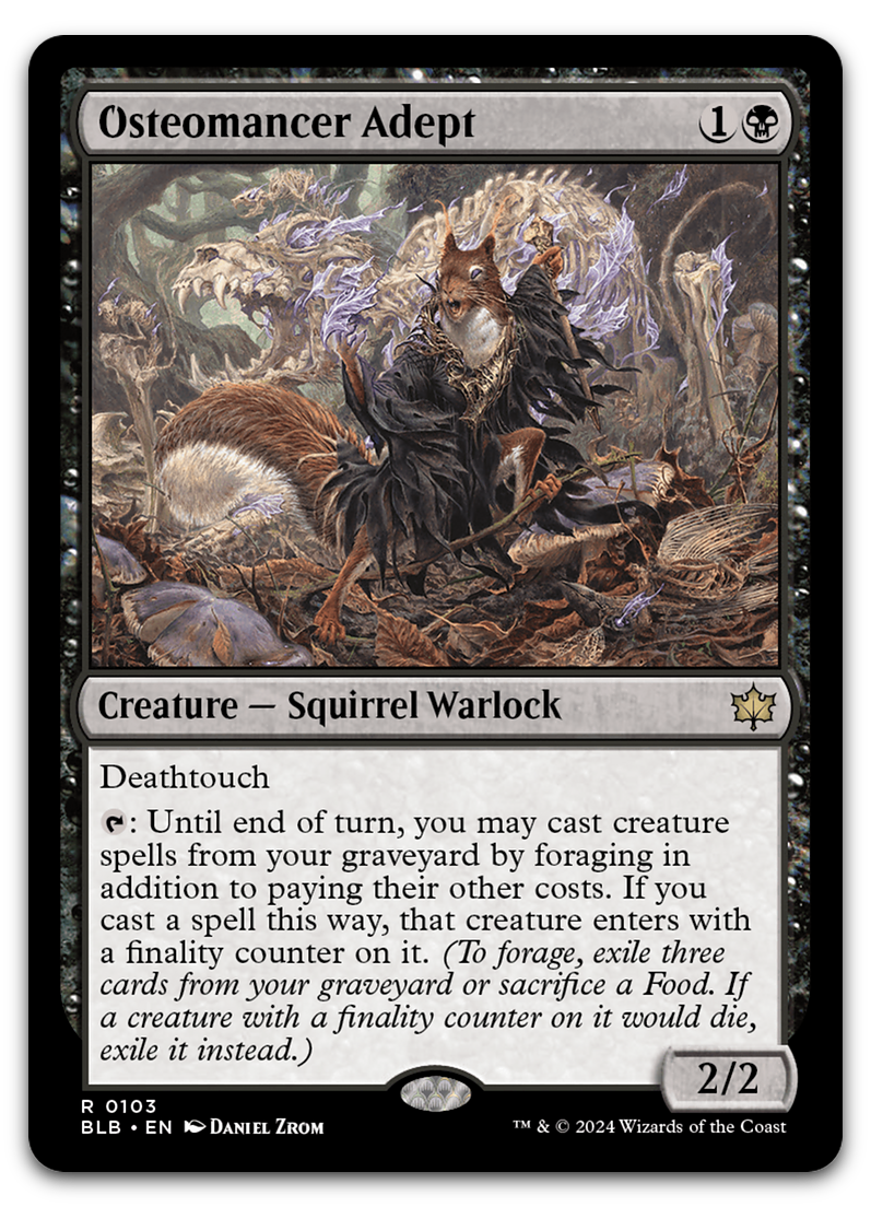 Osteomancer Adept (Bloomburrow)