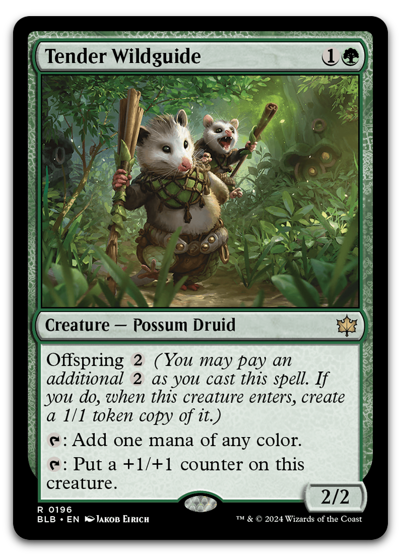 Tender Wildguide (Bloomburrow)