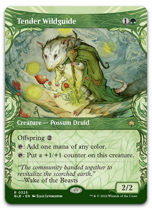 Tender Wildguide (Showcase) (Bloomburrow)