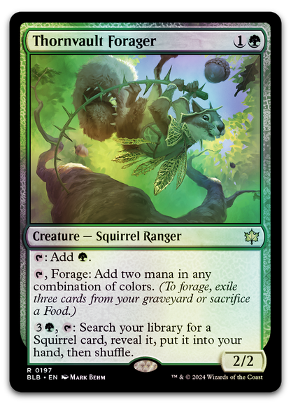 Thornvault Forager (Bloomburrow)