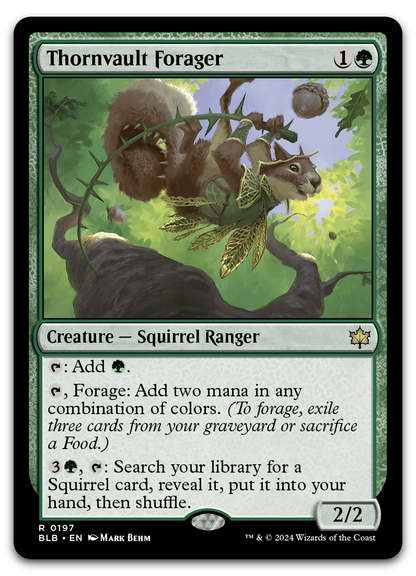 Thornvault Forager (Bloomburrow)