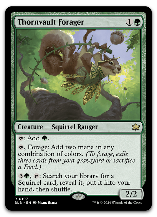 Thornvault Forager (Bloomburrow)