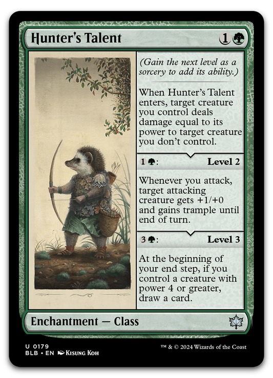 Hunter's Talent (Bloomburrow)