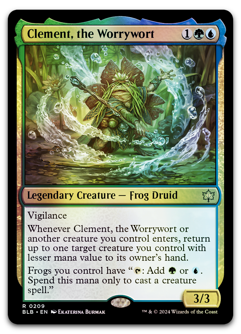Clement, the Worrywort (Bloomburrow)