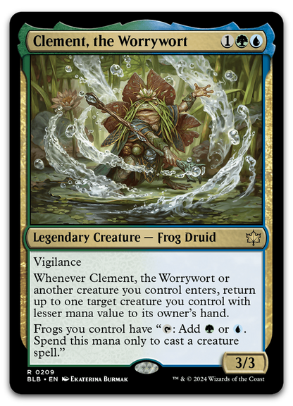 Clement, the Worrywort (Bloomburrow)