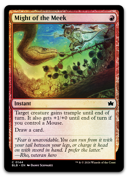 Might of the Meek (Bloomburrow)