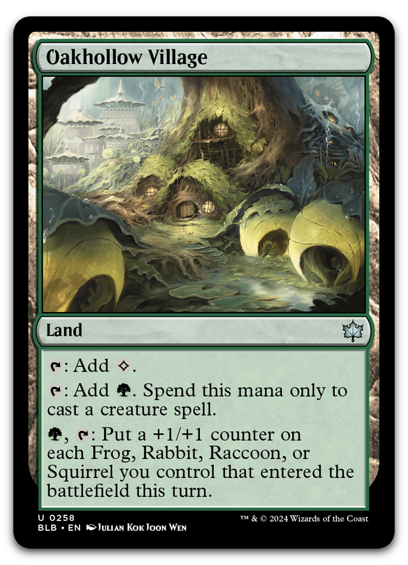 Oakhollow Village (Bloomburrow)