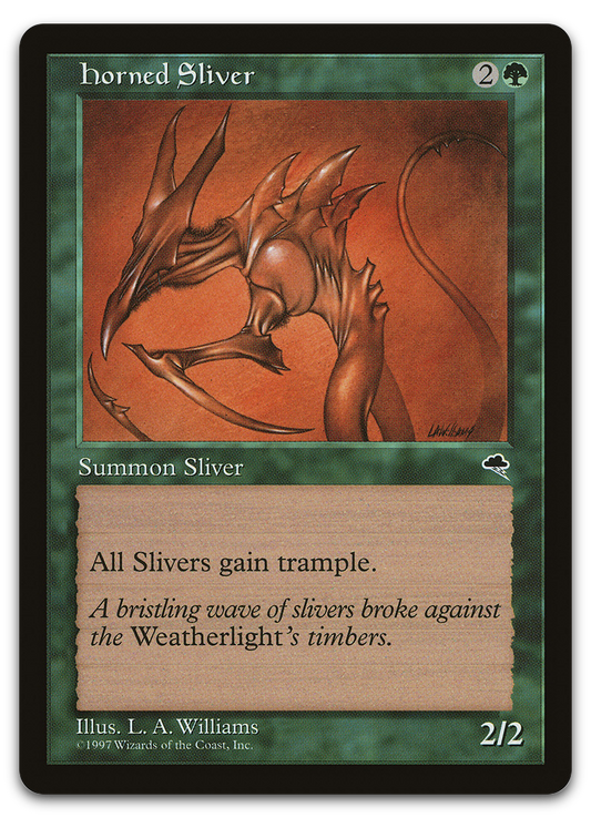 Horned Sliver (Tempest)