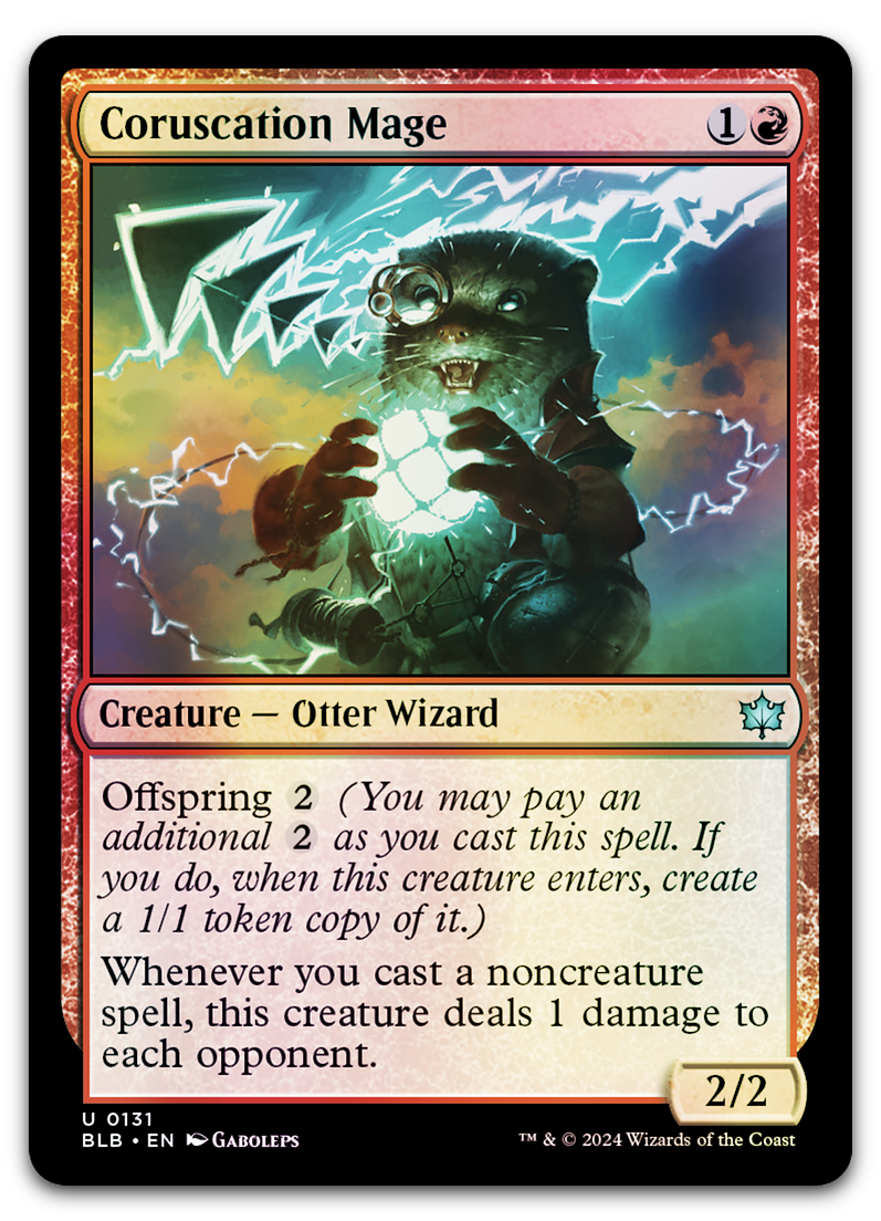 Coruscation Mage (Bloomburrow)