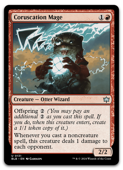 Coruscation Mage (Bloomburrow)