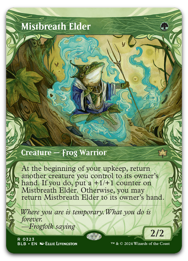 Mistbreath Elder (Showcase) (Bloomburrow)