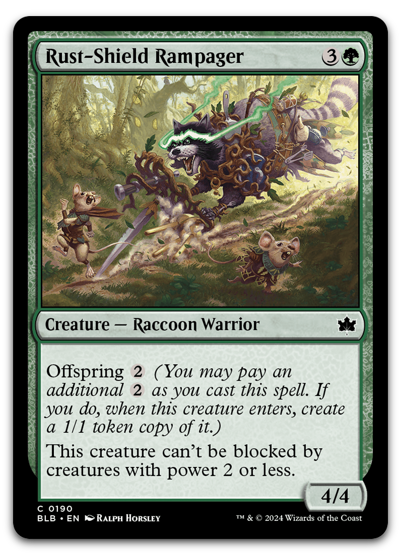 Rust-Shield Rampager (Bloomburrow)