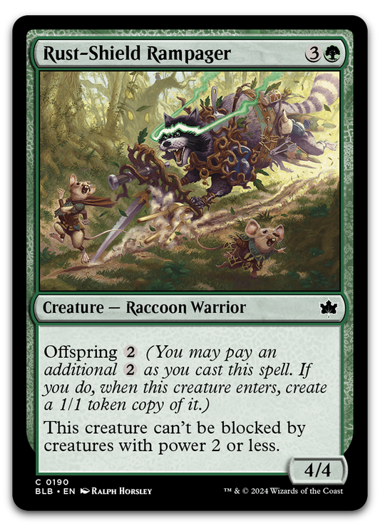 Rust-Shield Rampager (Bloomburrow)