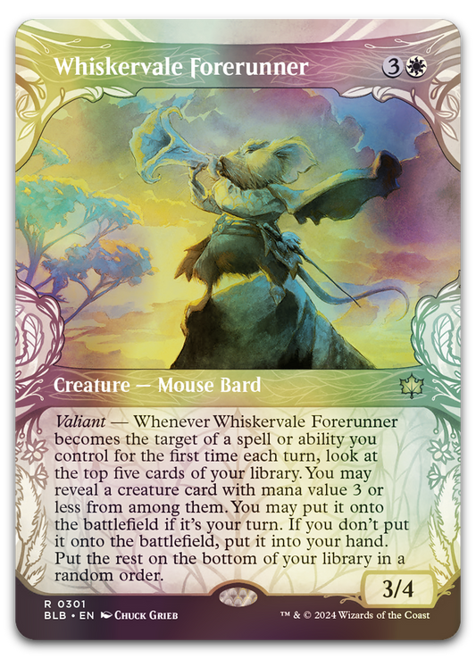 Whiskervale Forerunner (Showcase) (Bloomburrow)