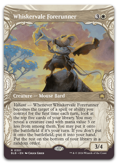 Whiskervale Forerunner (Showcase) (Bloomburrow)