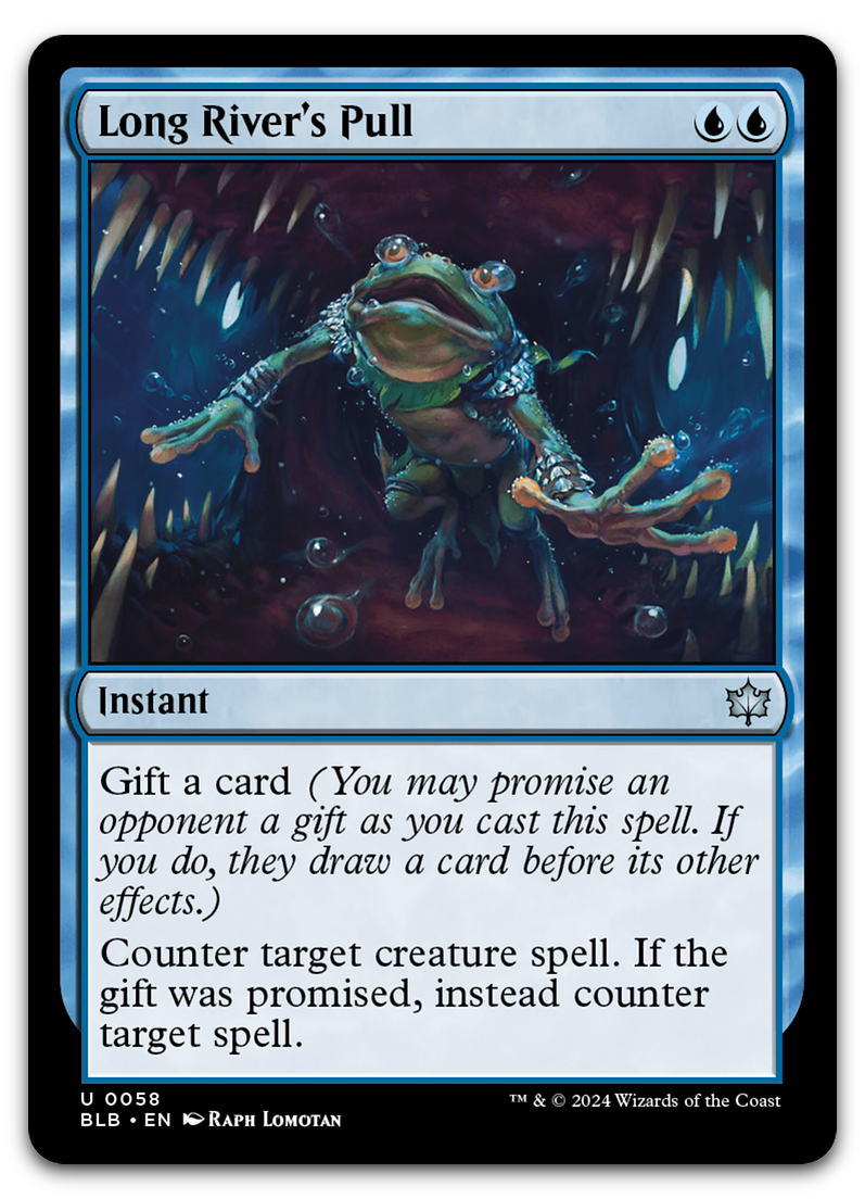 Long River's Pull (Bloomburrow)