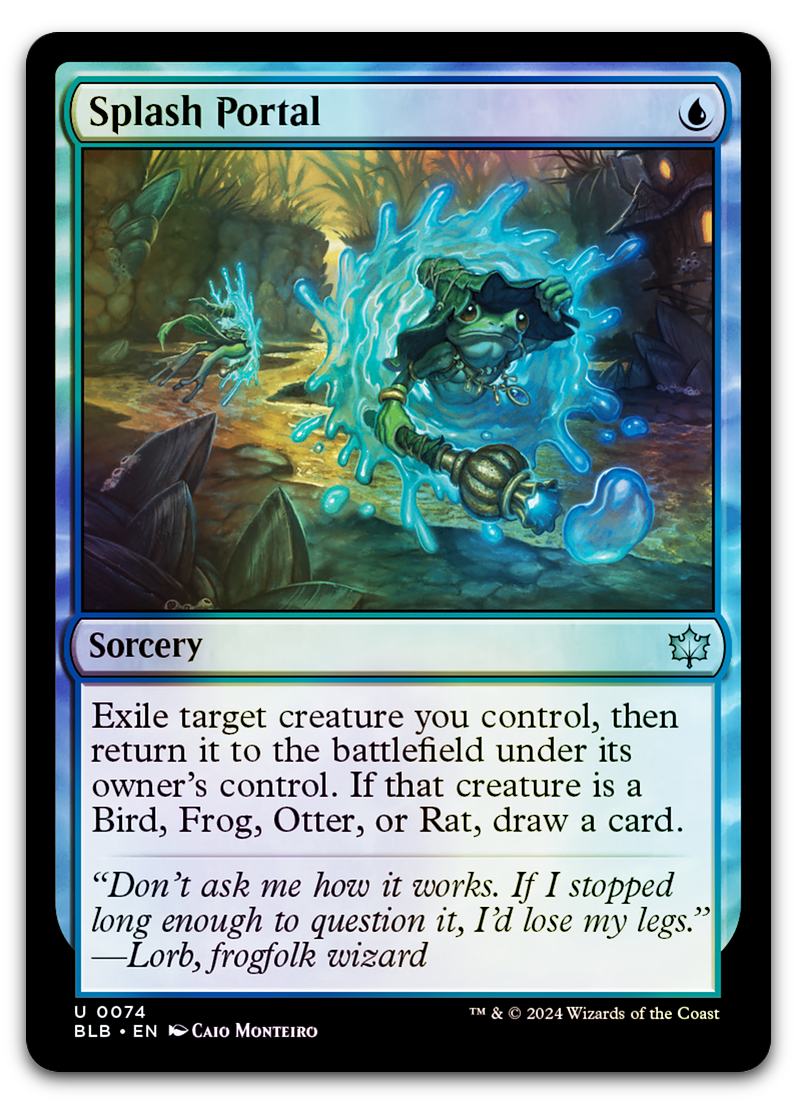 Splash Portal (Bloomburrow)