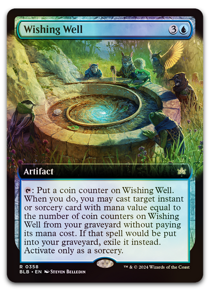 Wishing Well (Extended Art) (Bloomburrow)