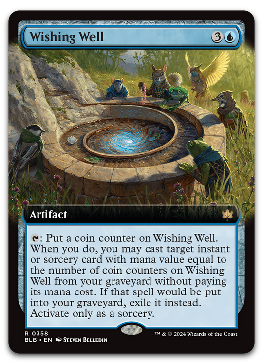 Wishing Well (Extended Art) (Bloomburrow)