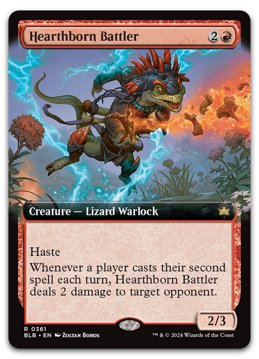Hearthborn Battler (Extended Art) (Bloomburrow)