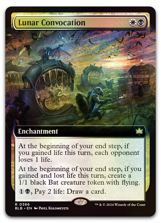 Lunar Convocation (Extended Art) (Bloomburrow)